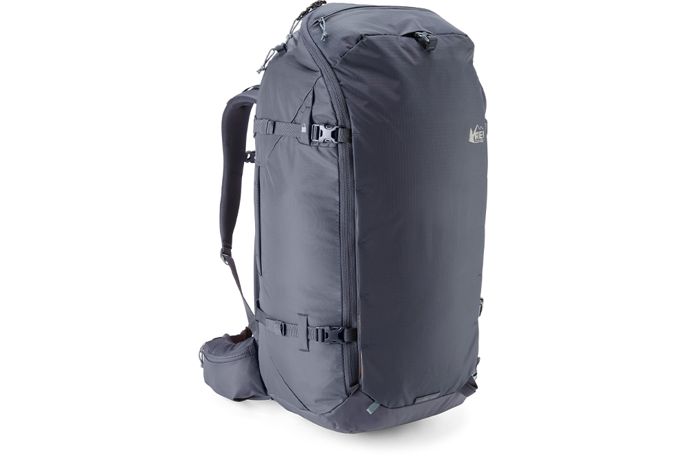 Best Oversized Travel Backpack - REI Co-op Ruckpack 60+ on a white background