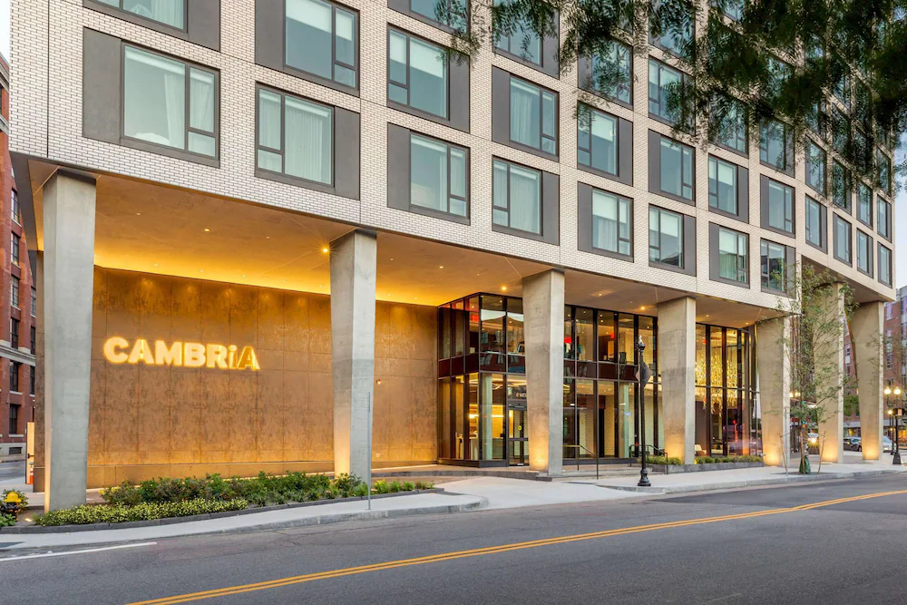 Exterior of Cambria Hotel Boston, Massachusetts, United States
