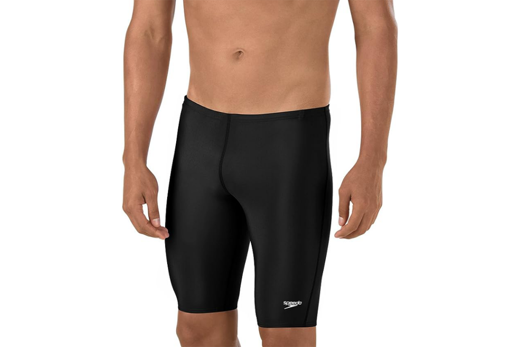 Man wearing Speedo Men's Swimsuit Jammer ProLT Solid